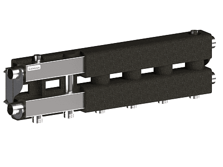 MKSS-100-3.EPP (до 100 кВт, 2 магистрали G 1¼″, 3 контура G 1″, EPP-термоизоляция, 4D-кронштейны K.UMS)