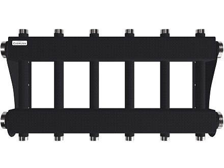 Коллектор для котельной на 6 - 7 контуров G 1" - MK-250-6DU