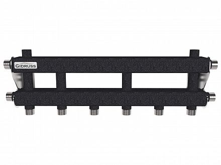 MK-40-4D (до 40 кВт, магистраль G ¾″, 4 контура G ¾″ из них 3 вертикальных)