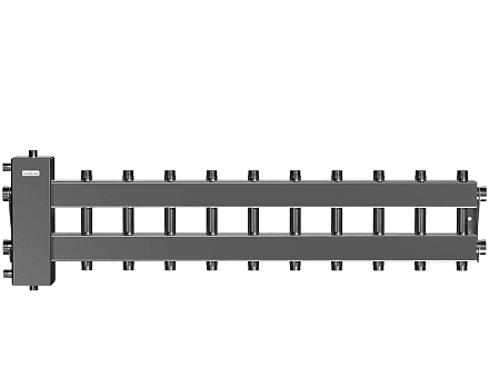 BMSS-150-11DU (нерж., до 150 кВт, подкл. котла G 1½″, 5+5 контуров G 1″, боковой контур G 1½″)