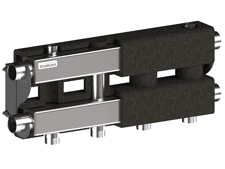 MKSS-100-2.EPP (до 100 кВт, 2 магистрали G 1¼″, 2 контура G 1″, EPP-термоизоляция, 4D-кронштейны K.UMS)