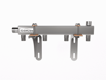 DMSS-20-15x4 (нерж., магистральное подкл. G ¾˝, 3 контура G ½˝, воздухоотвод. Rp ½″)