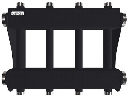 Коллектор для котельной на 4 - 5 контуров G 1" - MK-250-6DU