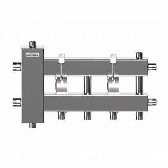 BMKSS-60-3D (нерж., до 60 кВт, подкл. котла G 1″, 2+1 контура G ¾″)