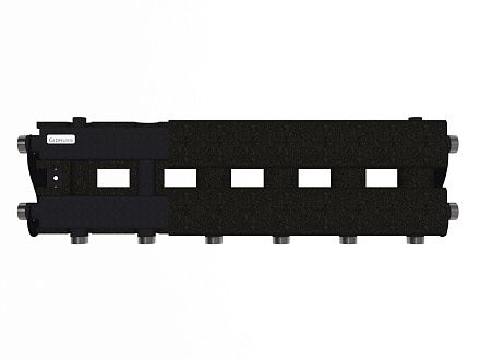 Коллектор отопления на 2 +4 контура MK-60-3D.EPP
