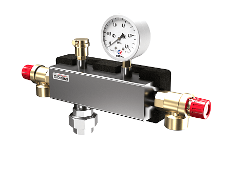 Группа безопасности котла нержавеющая BSGSS-350.EPP (до 350 кВт, термоизоляции)