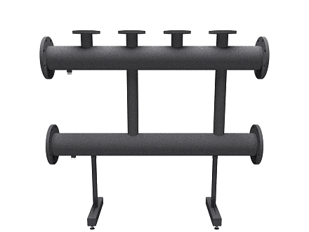 MK-2000-2x65 (до 2 мВт, 2 магистр. подкл. Фл.Ду150, 2 контура Фл.Ду65 вверх)