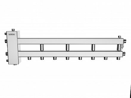 BMSS-100-5D (до 100 кВт, подкл. котла G 1¼″, 4 контура G 1″, боковой контур G 1¼″, матовая полировка)