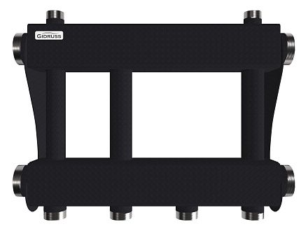 Коллектор для котельной на 2 контура G 1 1/4" - MK-250-2x32
