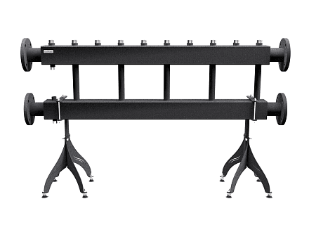 MK-400-5x25 (до 400 кВт, 2 магистр. подкл. Фл.Ду65, 5 контуров G 1″ вверх или вниз)