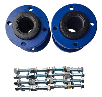 Комплект соединения FIT-K-600 (1-80-10, EPDM-компенсаторы 2 шт, комплект метизов)