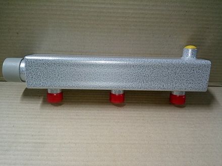 DM-32-20x3 (магистральное подкл. G 1¼˝, 3 контура G ¾˝, воздухоотвод. Rp ½″)