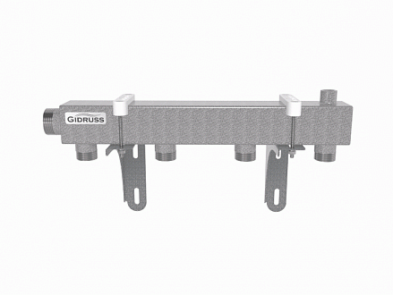 DM-32-25x4 (магистральное подкл. G 1¼˝, 4 контура G 1˝, воздухоотвод. Rp ½″)