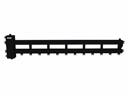 BM-100-7D (до 100 кВт, подкл. котла G 1¼″, 6 контуров G 1″, боковой контур G 1¼″, цвет ″черный муар металлик″)