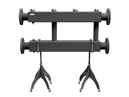 MK-600-2x50 (до 600 кВт, 2 магистр. подкл. Фл.Ду80, 2 контура G 2″ вверх или вниз)