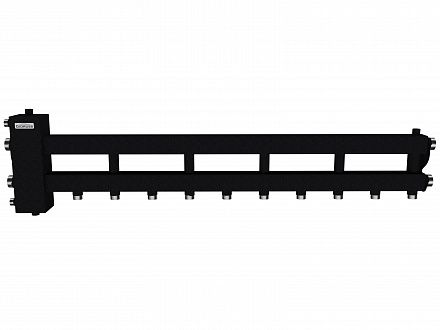 BM-100-6D (до 100 кВт, подкл. котла G 1¼″, 5 контура G 1″, боковой контур G 1¼″, цвет ″черный муар металлик)