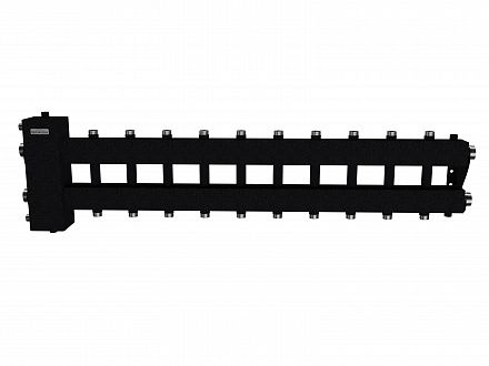 Коллектор с гидрострелкой на 10 - 11 контуров BM-150-11DU