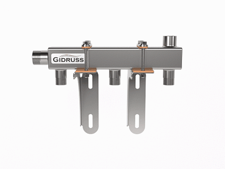 DMSS-20-15x3 (нерж., магистральное подкл. G ¾˝, 3 контура G ½˝, воздухоотвод. Rp ½″)