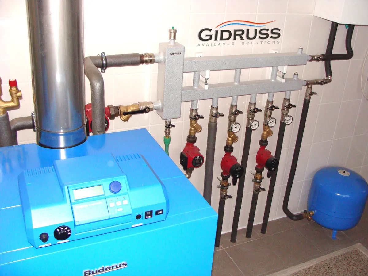 BM-100-4D + K.BM-100 в частном доме п. Моховички с котлом Buderus