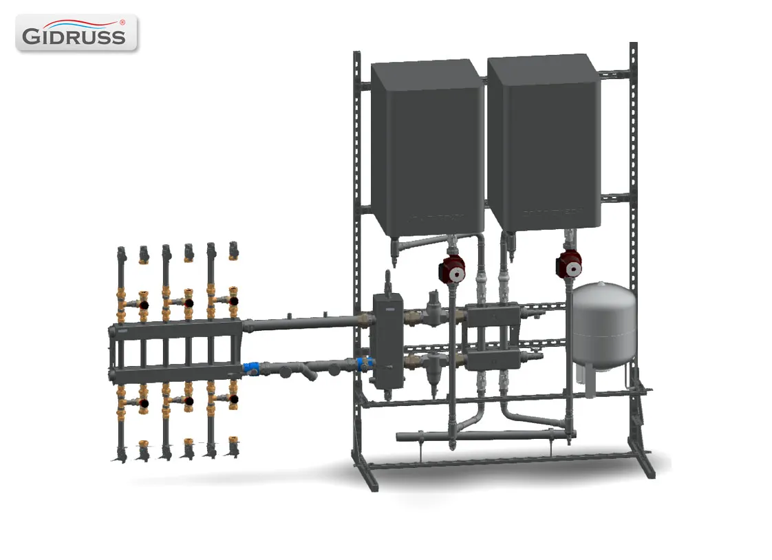 ⌂ Как правильно обвязать 2 котла отопления в одной котельной дома ? ⌂ Как правильно обвязать 2 котла отопления в одной котельной дома ?