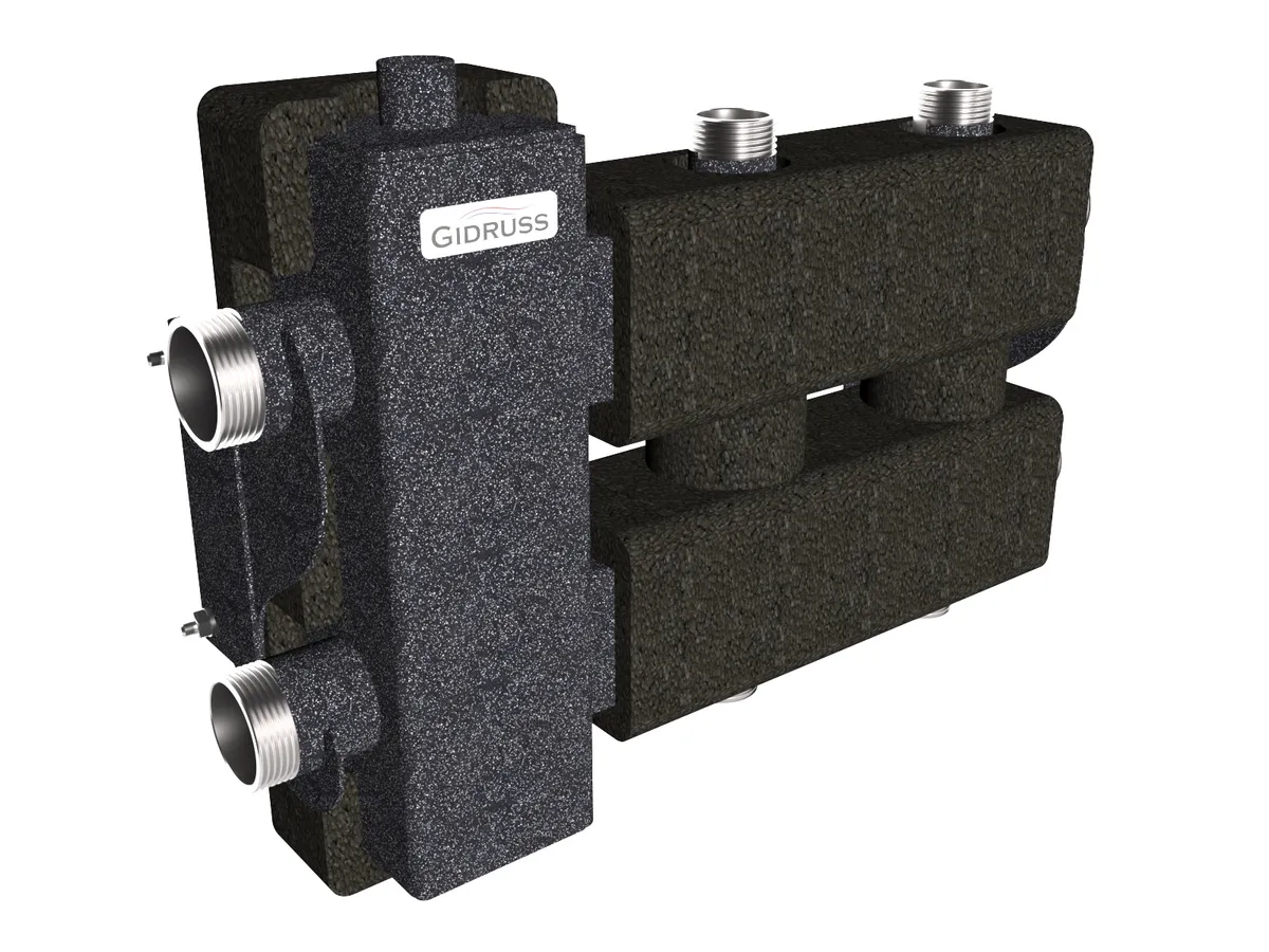 Гидрострелка с коллектором на 3 контура BM-80-3DU.EPP Гидрострелка с коллектором на 3 контура BM-80-3DU.EPP