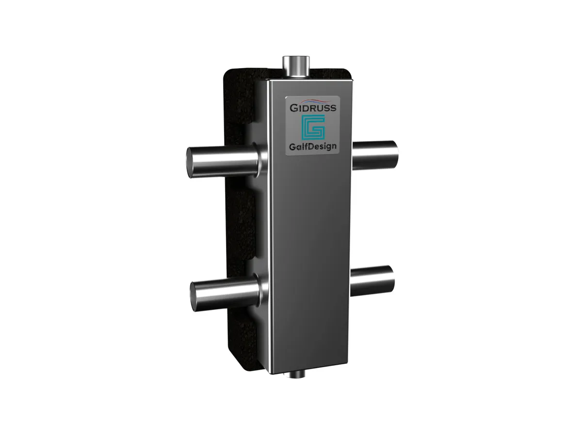 Гидрострелка под пресс фитинги 28 мм нержавеющая GRSS-60-28PF