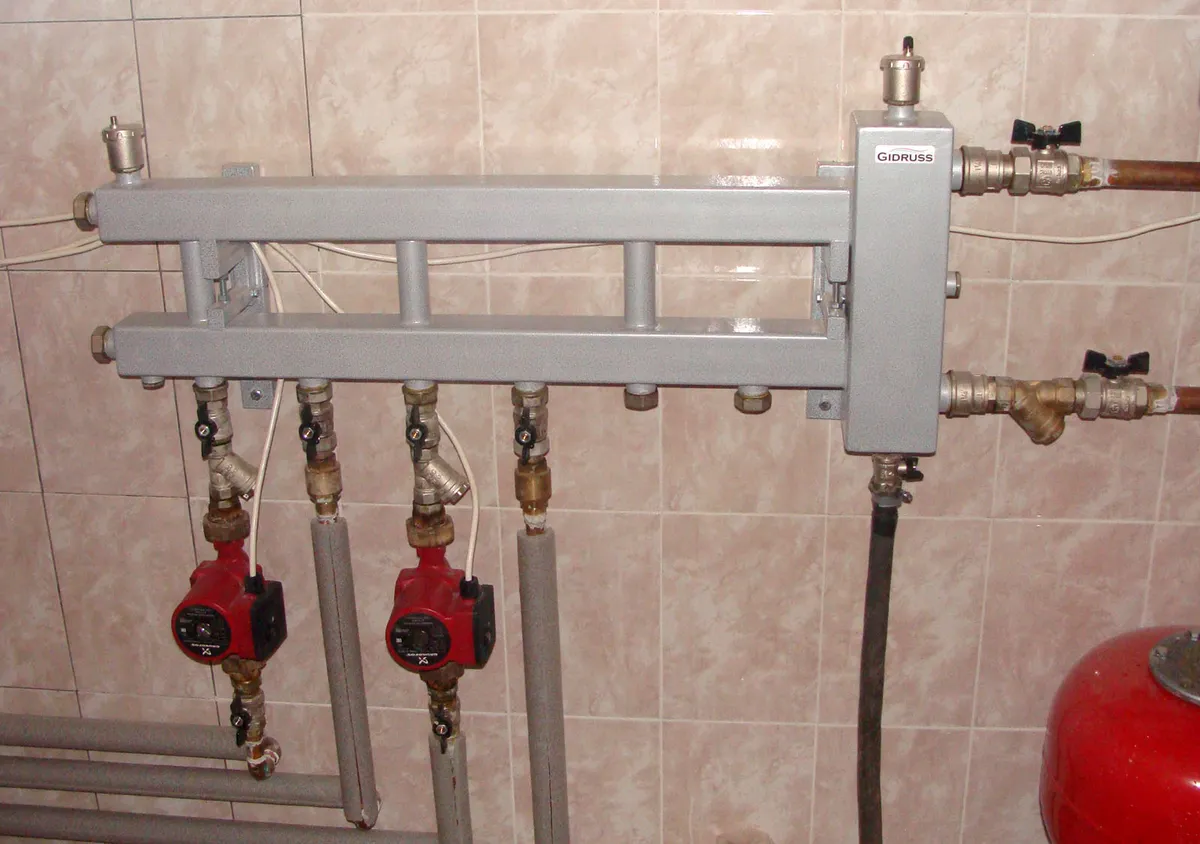 BM-100-4D + K.BM-100 в частном коттедже п. Красное Поле на базе настенного котла Vailant BM-100-4D + K.BM-100 в частном коттедже п. Красное Поле на базе настенного котла Vailant