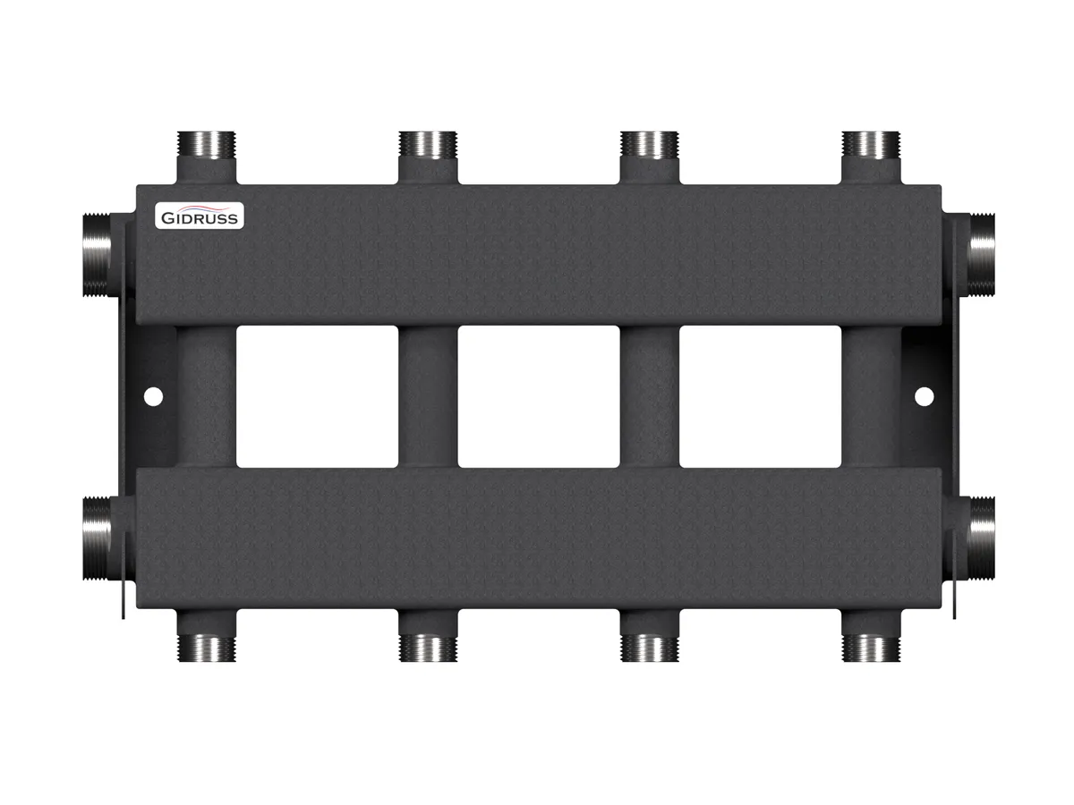 Коллектор для отопления на 4 потребителя dn25 (вход dn40) - MK-150-4DUx25 Коллектор для отопления на 4 потребителя dn25 (вход dn40) - MK-150-4DUx25