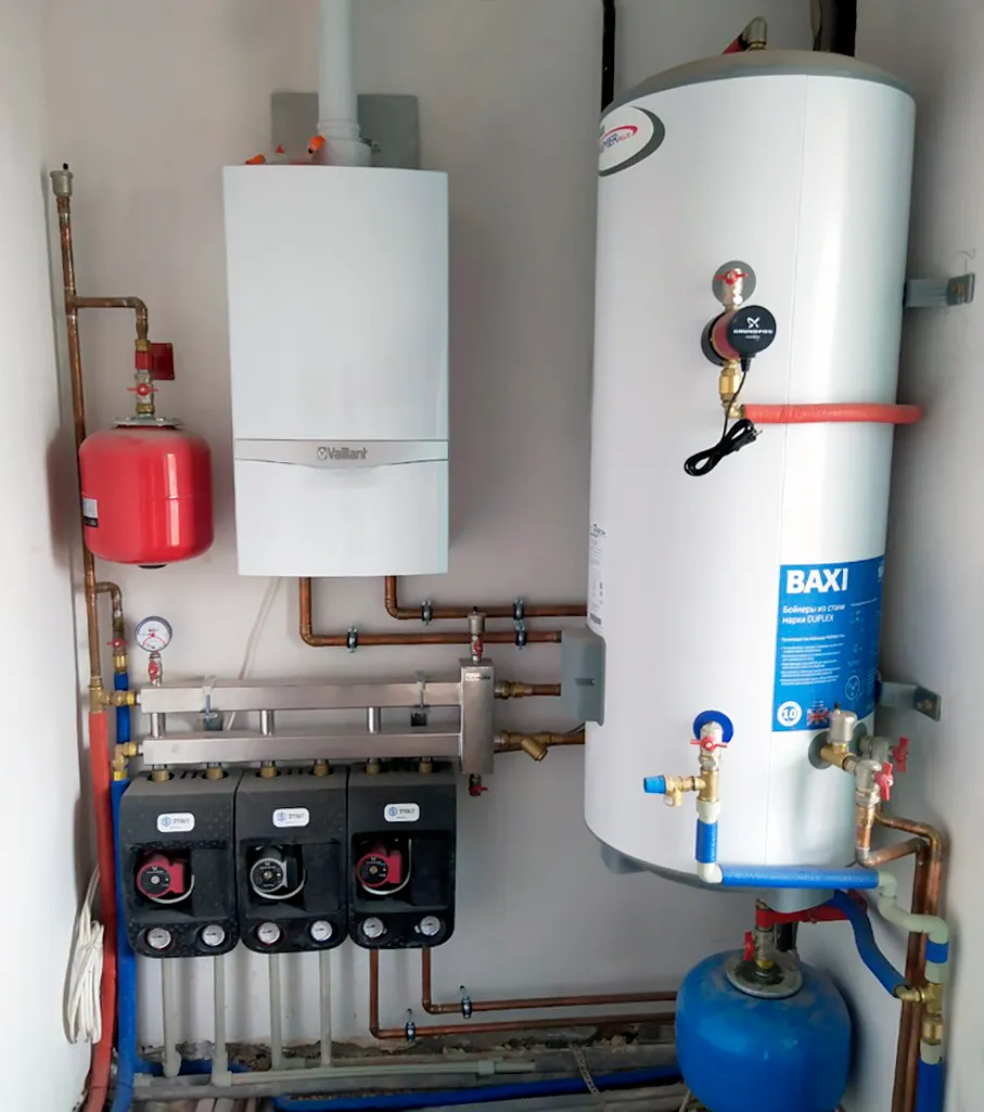 Отопление дома Саратов - - котельная с котлом Vaillant Отопление дома Саратов - - котельная с котлом Vaillant