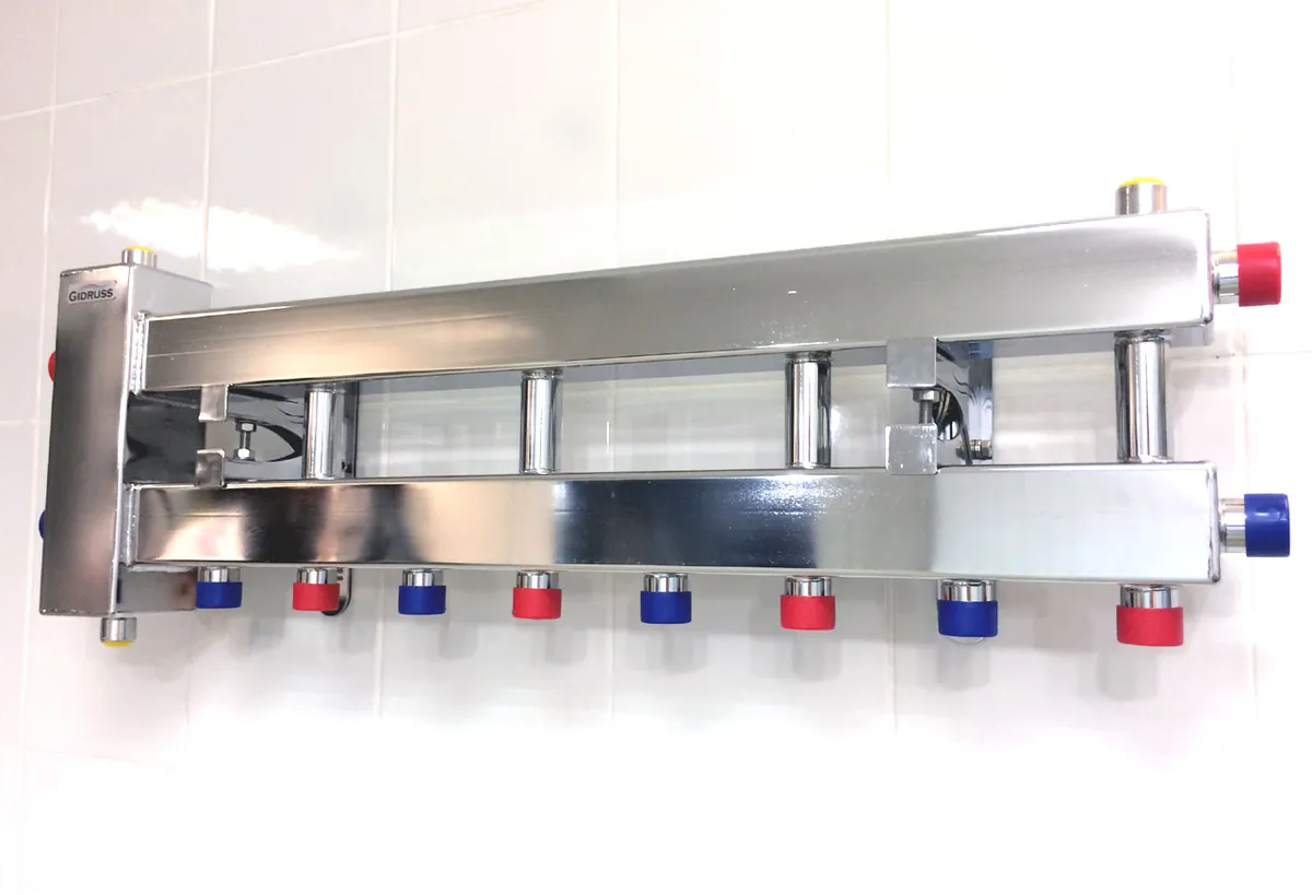 Балансировочный коллектор компактного исполнения BMKSS-60-5D Балансировочный коллектор компактного исполнения BMKSS-60-5D