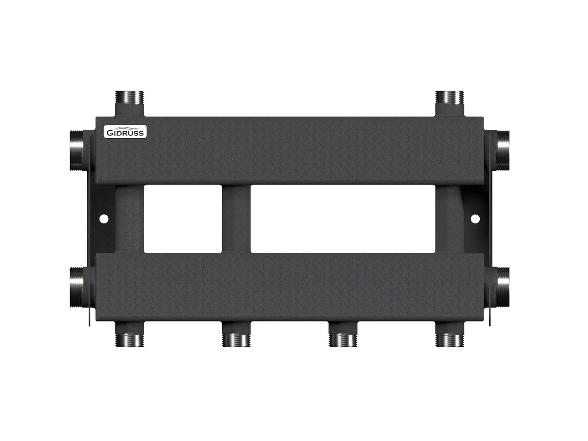 Коллектор для отопления на 2 потребителя dn25 (вход dn40) - MK-150-2x25 Коллектор для отопления на 2 потребителя dn25 (вход dn40) - MK-150-2x25